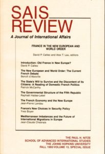 France in the New European and World Order